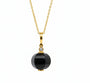 Onyx & Diamond enhancer pendant