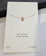 Sterling silver inner child necklace