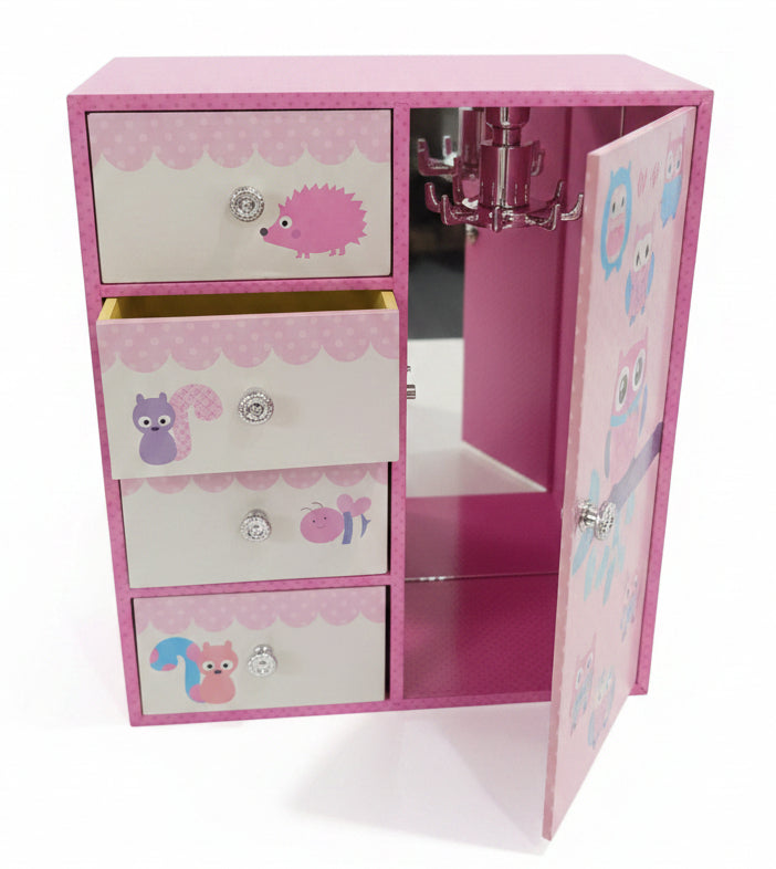 Owl jewellery wardrobe