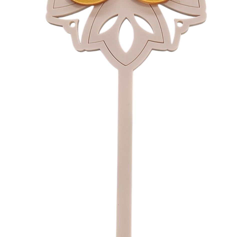 Number cake topper