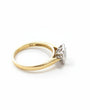 9ct Yellow Gold Diamond Ring.