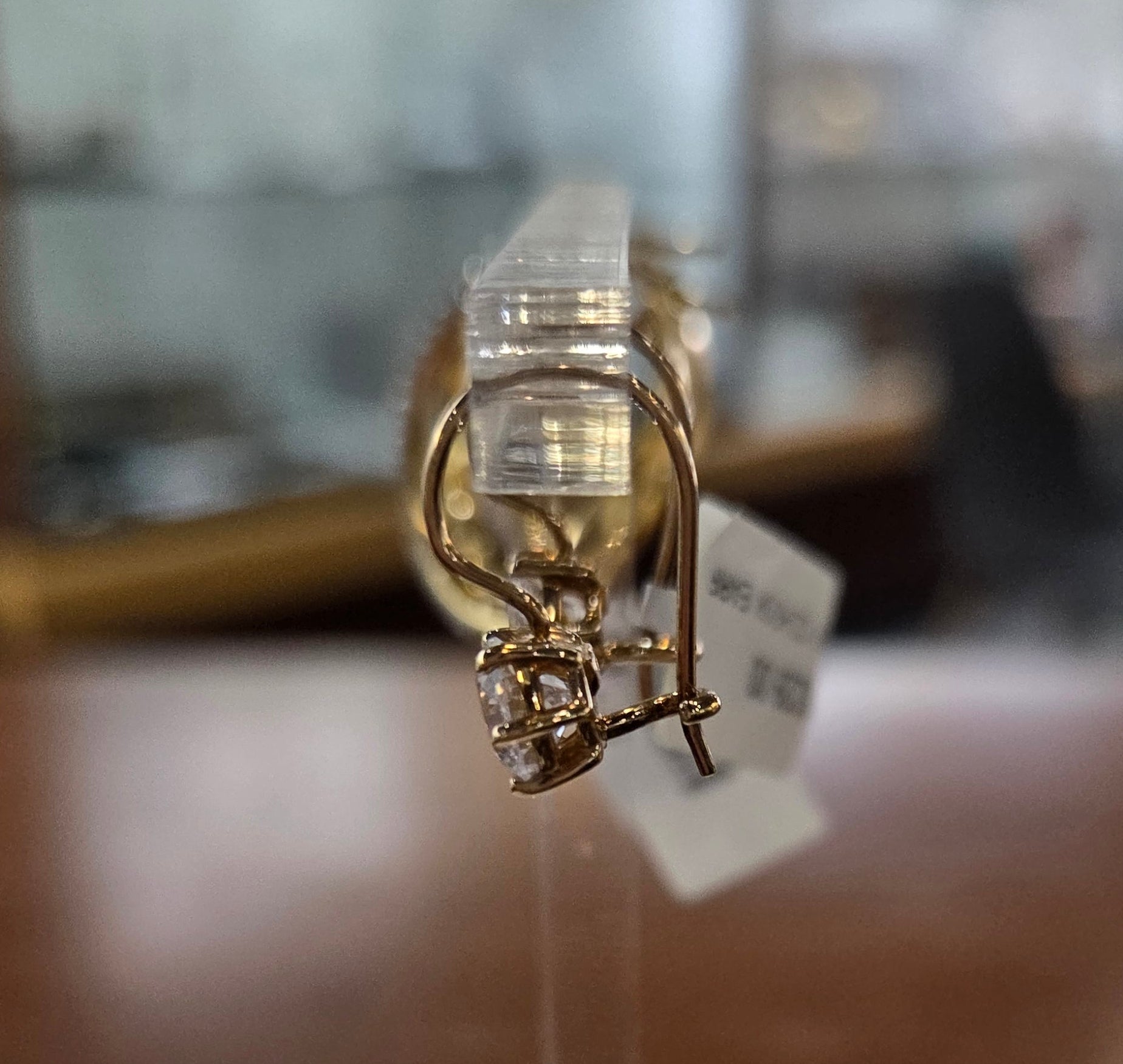 9ct Cubic Zirconia earrings