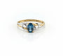9ct London Blue Topaz Ring