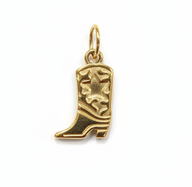 Western Boot Charm