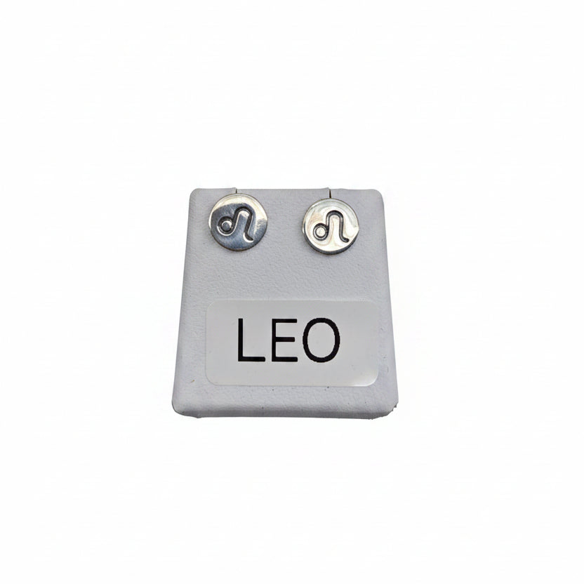 Sterling silver Zodiac studs