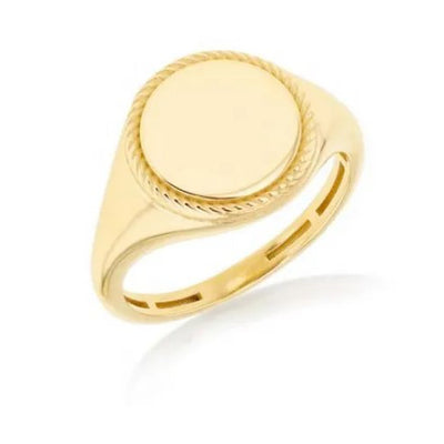 9ct signet ring