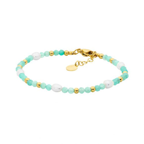 Amazonite/pearl blet