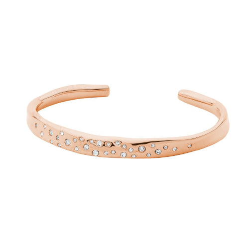 Rose Gold Plated Steel Cuff