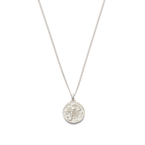 Scorpio zodiac necklace