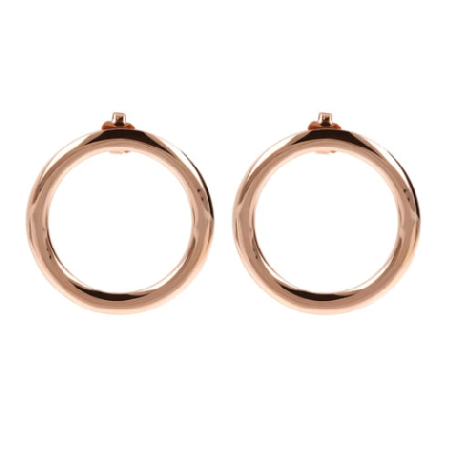 ROSE GOLD PLATED STUD EARRINGS