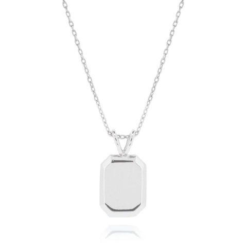 Sterling silver Tate necklace
