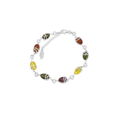 Sterling silver Amber bracelet