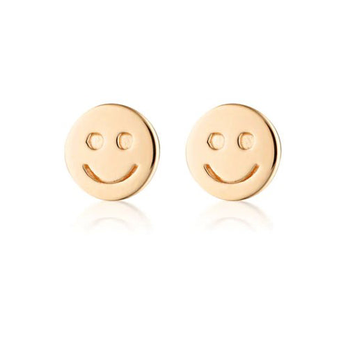 Smiley Face Stud Earrings