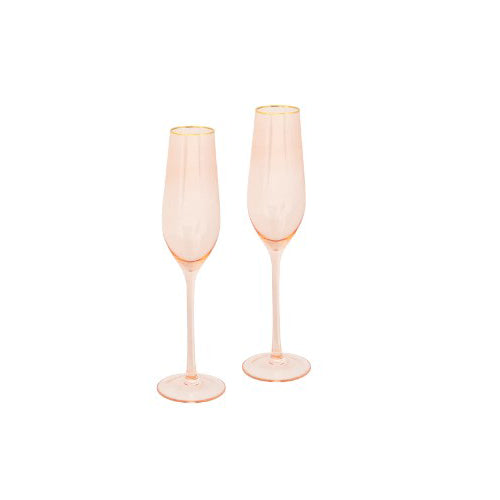 Crystal  Champange Flute Set of 2