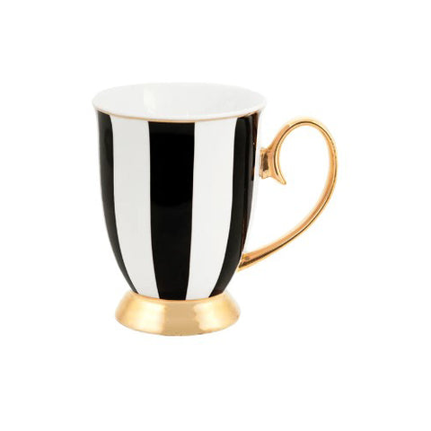 Ebony stripes mug