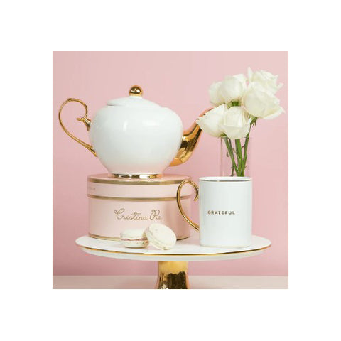 Ivory Teapot 4 Cup