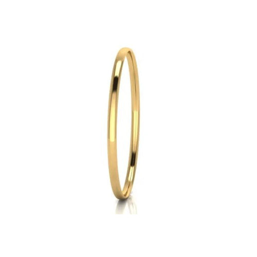 9ct hollow bangle.