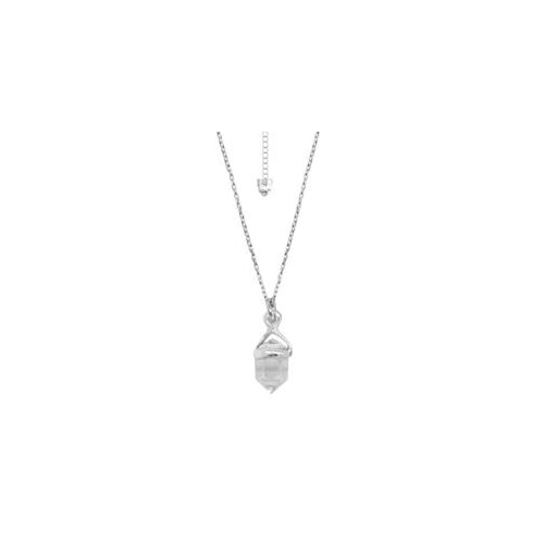 Clear Quartz Pencil Point Necklace