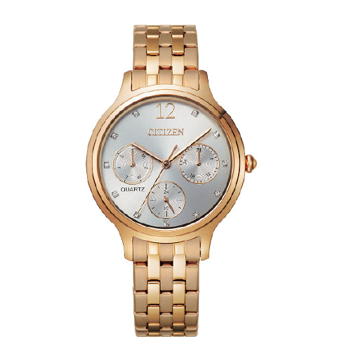 Citizen ladies rose gold watch