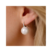 Sterling silver pearl earrings