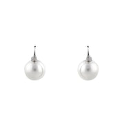 Sterling silver pearl earrings