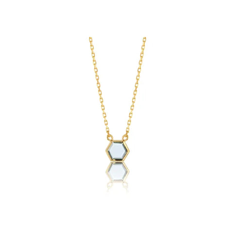9ct Topaz necklace