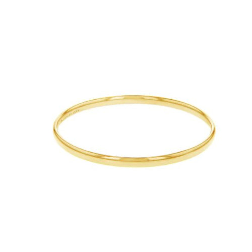 9ct Gold Solid Bangle