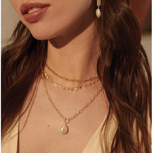 Aphrodite Goddess Pearl Necklace