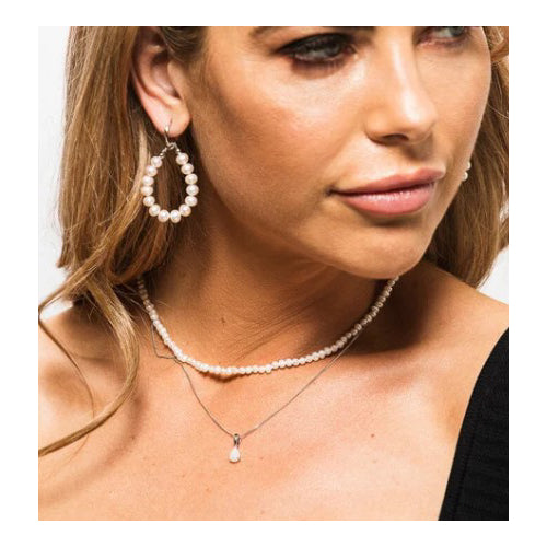 Sterling silver Opal pendant