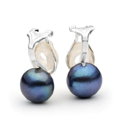 Sterling silver clip on earrings