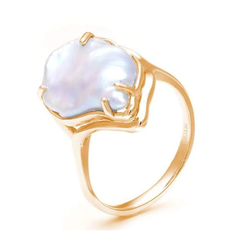 9ct Keshi Pearl Ring