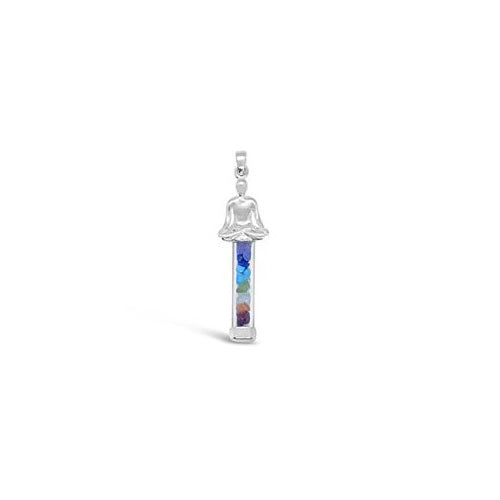 Silver Chakra pendant