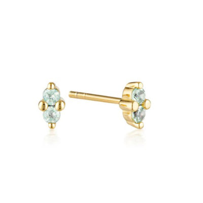 March birthstone studs