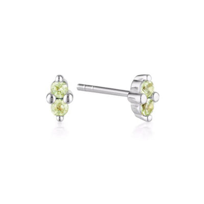 August birthstone stud