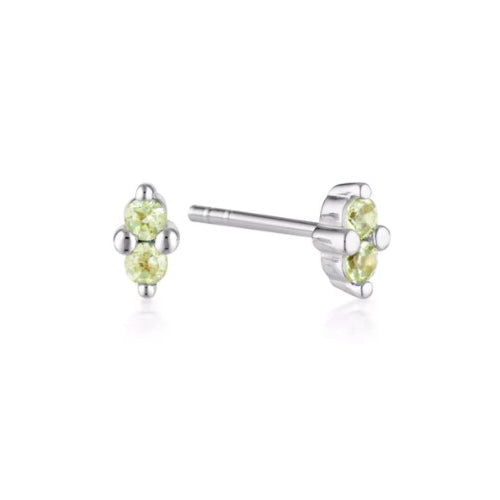 August birthstone stud