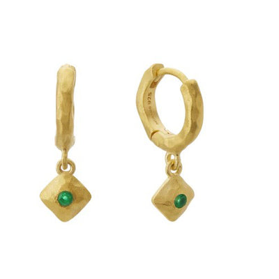 Green Onyx huggies