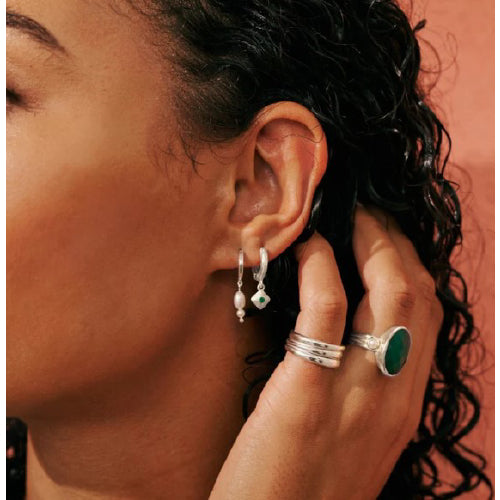 Green Onyx earrings
