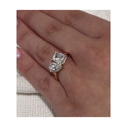 9ct Cubic Zirconia cocktail ring