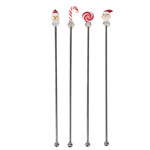 Christmas glass stirrer