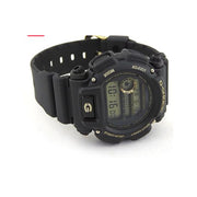 G Shock Black Gold Resin Band