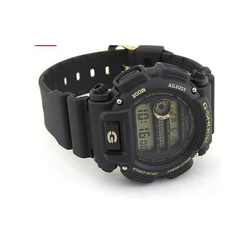 G Shock Black Gold Resin Band