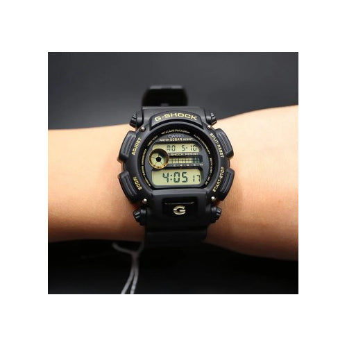 G Shock Black Gold Resin Band