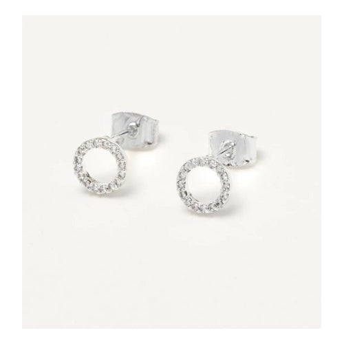 CZ Circle Studs