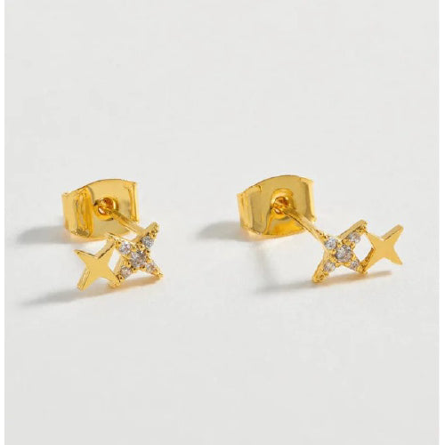 Duo Star Studs