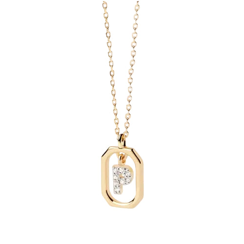 PDPoala Mini Letter P Necklace