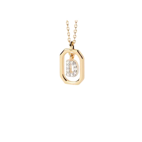 Mini Letter D Necklace