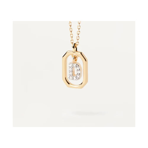 Mini Letter D Necklace