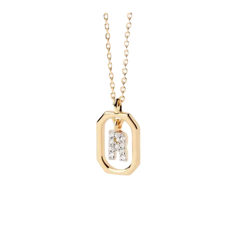 Mini Letter R Necklace