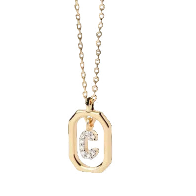 Mini Letter C Necklace