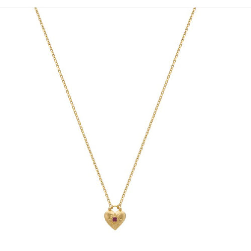 Love you heart necklace